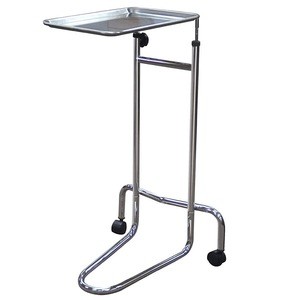 Surgical mayo table  instrument stand trolley
