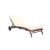 Import swimming pool folding chair rattan portable sun chaise lounge chair with cushion adjustable from China