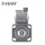 Import Swivel Heavy Duty Aluminum Core Polyurethane Side Brake Caster Wheel from China