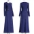 Import T-D626 Fashion Winter Wool Maxi Dress Custom Women Islamic Clothing from China