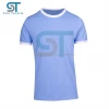 T-Shirts Slim Fit Retro Ringer-Style / 2021 100% cotton tubular style printing ringer t shirt / mens t-shirt ring style