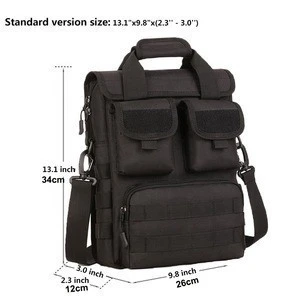 Tactical Messenger Bag Men Military MOLLE EDC Sling Shoulder Pack Briefcase Assault Gear Handbag