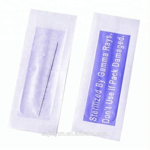 Tattoo needle 1R Disposable Sterilized Tattoo Permanent Makeup Needles Tips for Eyebrow lip tattoo accessories