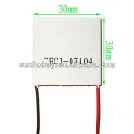 TEC1-07104 8.5V 4A 30*30MM 28.8W Thermoelectric Cooler Peltier Plate Semiconductor