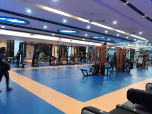 Thailand hot sale gym equipment fitness rubber floor for home,hotel,gym club