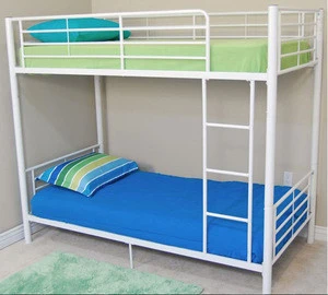 The cheapest refugee dormitory iron second hand bunk bed
