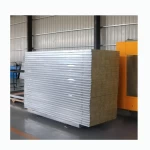 Thermal insulation wall panel rock wool sandwich panel  for wall and roof