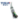 TLSUN Braid Shield Power Wire  SY 5X1.0mm2  Transparent Cable For Office Equipment