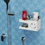 Toilet rack wall hanging bathroom rack without punching toilet wall hanging bathroom storage and finishing rack