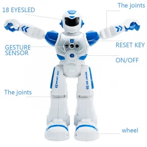 TOP New Amazon hot sale hand sensor dancing toy robot; infrared remote control dancing toy robot;best Christmas toy robot gifts