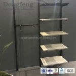 Top quality shoes keychain metal hanging display racks