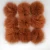 Top seller  trendy beautiful different color faux fluffy rabbit fur pom poms for key chain