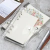 Transparent PVC Notebook Cover Coil Ring Binder Planner