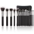 Import Traveling Wholesale Makeup Brushes 15pcs Customized Package Professional  Cosmetics Applicator For Set Powder Eyebrow Eyeshadow from China