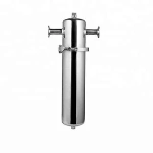 TS Filter supply stainless steel air filter housing pipe tank with absolut rated PTFE membrane cartridge for chemical industry