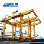 U Type Double Beam Outdoor port ,Rail station using  Hook t Gantry Crane 10t-50t for Hot Sale