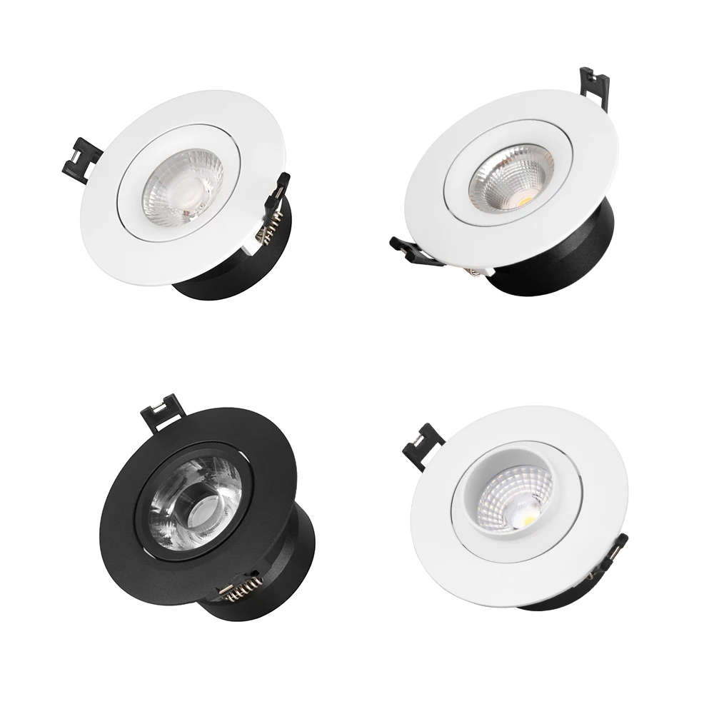 Ultra-thin smart dimmable downlight 10W LED cob recessed downlight