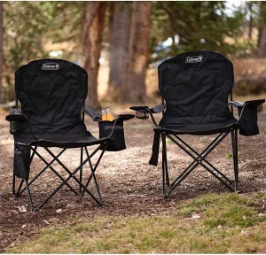 Ultralight portable folding chair with cooler bag, beach, camping, fishing....