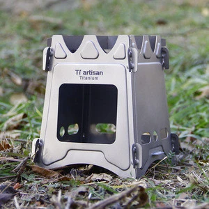 Ultralight Titanium Stove for BBQ Cooking Wood Burning Stove Wholesale
