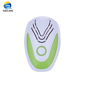 Ultrasonic Pest Control Plug-In Repeller for Insects with LED Light