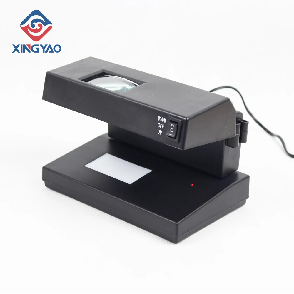 Ultraviolet lamp EURO Money  Detecting Machine Malaysia Banknotes Detector With Magnifier Lens
