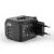 Import universal adaptor worldwide travel adapter travel power adapter converter with type C port 5V 5A from China