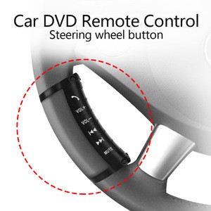 Universal wireless car steering wheel control switch car auto parts steering wheel button for stereo DVD phone calls