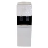 Uploading style electric free floor standing hot and cold water dispenser with storage cabinet