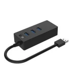 USB 3.0 Hub with 3 USB 3.0 Ports +1000M Lan Hub for Mac Windows and Laptops USB Hub Network