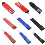 Vehicles Decoration Drag Car Ribbon Pull Band Trailer Ropes Auto Nylon Belt Hook Straps Custom Racing JDM Car Tow Rope Tow Strap
