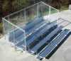 Volleyball bleacher used aluminum small tribune custom  aluminum bleachers aluminum portable bleachers grandstand