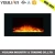 Import wall mounted&insert electric fireplace with flat tempered glass facial from China