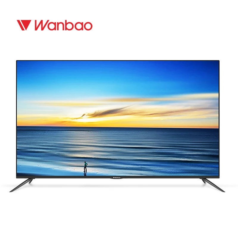 Wanbao  Unique size 58inch 4K UHD smart  Television 4K Smart TV 55inch 58 65 inch Digital Big UHD QLED TV