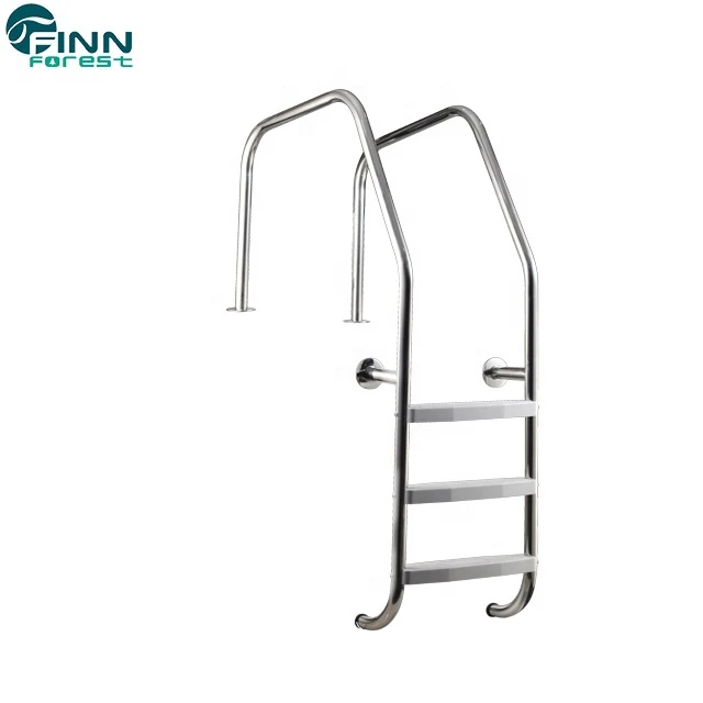 Water faery high quality 2/3/4 steps stainless steel ladder for swimming pool