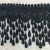 Import Water soluble 8cm width black suspender polyester lace trim for curtain accessories from China