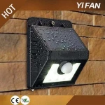 Waterproof 8 LEDs Solar Lamp Sensor Solar Light LED Street Light Outdoor Path Wall Lamp Security Spot Lighting