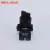 Import Waterproof Plastic One Way Maintain Knob Black Push Rotary Switch from China