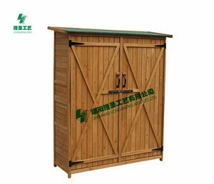 waterproof wooden outdoor storage use in garden