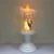Import Wedding Decoration White Base Water custom led Candle with dancing lover character from China