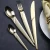 Import Wedding gifts for guests flatware with gift box hot sale knife spoon fork set dinnerware set from China