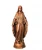 Import western religious outdoor decor metal casting life size mother mary statue antique bronze virgin mary sculpture from China