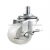 Import Wheel accessories 2 inch plastic swivel caster with thread furniture moving wheels from China