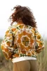 White Cotton Suzani Hand Floral Embroidery Hand Work Suzani Coat Winter Jacket Coat Womens Coat Robe Boho Classic Elegant