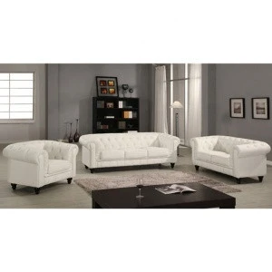 White Couch Living Room Italian Leather Modern Other Antique Furniture Sofa European