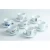 Import white espresso cup and saucer with custom logo W0539 from China