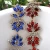 Import White flower rhinestone applique wedding crystal rhinestone beaded chain trim (Accept custom) from China