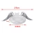 Import White inflatable  rings with wingsinflatable angel wings swimming ring water game toys large angel wings from China