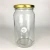 Import Wholesale 840ml empty round glass food storage jar for jam honey pickles jar with lid from China