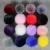 Import wholesale  in Spain Plush faux fake Fur pom poms in animal fur in winter knitted hats 10CM from China