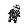wholesale baby clothes thick winter hooded baby romper